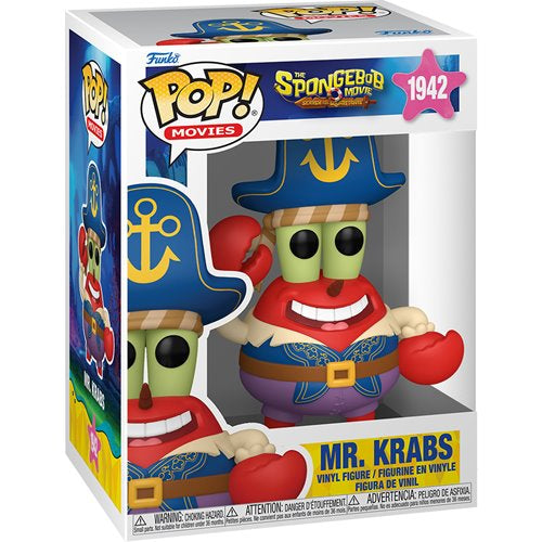 The SpongeBob Movie: Search for SquarePants Mr. Krabs Funko Pop! Vinyl Figure #1942
