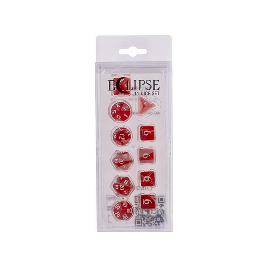 Ultra Pro Eclipse 11 Dice Set Apple Red