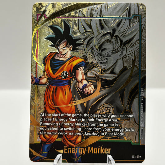 Energy Marker (E01-01) (Gold) - Fusion World Energy Markers