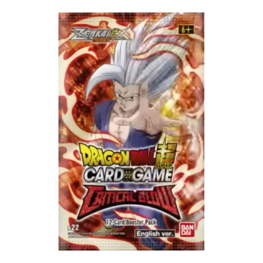 Dragon Ball Z Masters B22 - Critical Blow Booster Pack