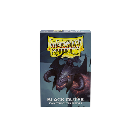 Dragon Shield Standard Sleeves Outer Matte Black