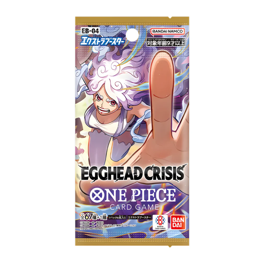 One Piece Card Game: Egghead Crisis Japanese Booster Pack EB04