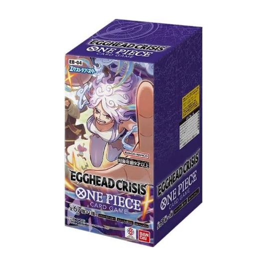 One Piece Card Game: Egghead Crisis Japanese Booster Box EB04