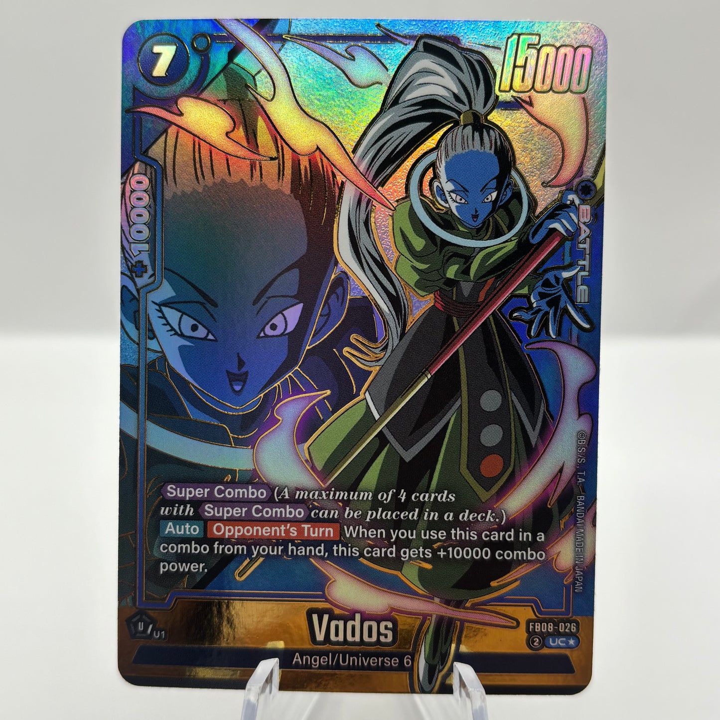 Vados (Alternate Art) - Saiyan's Pride Single Card