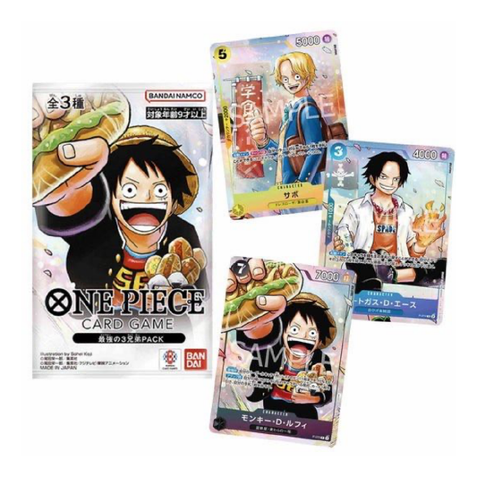 One Piece Card Game: Strongest Three Brothers Japanese Promo Pack