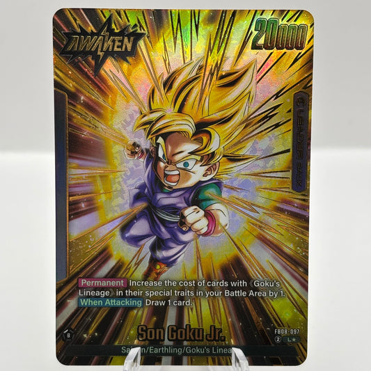 Son Goku Jr. - FB08-097 (Alternate Art) - Saiyan's Pride (FB08) Single Card