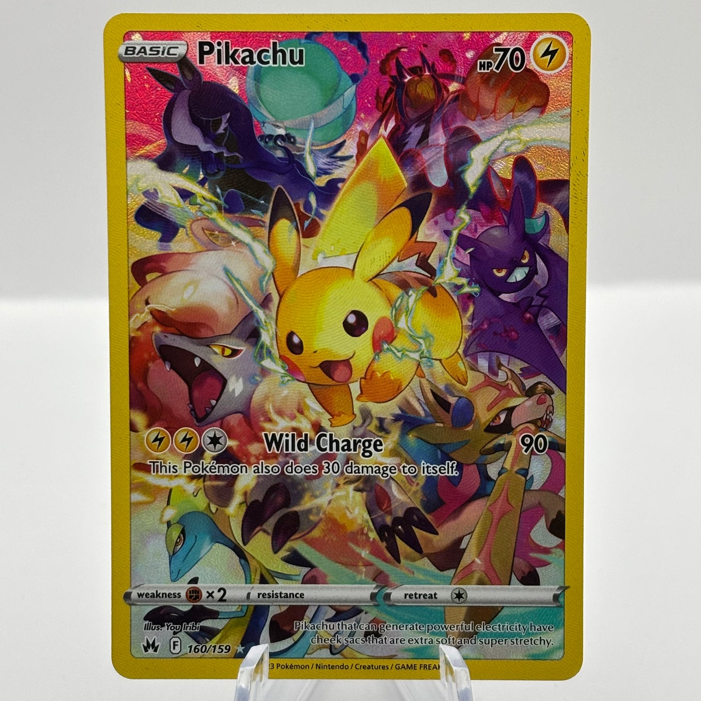 Pikachu (Secret) - Crown Zenith (CRZ) Single Card