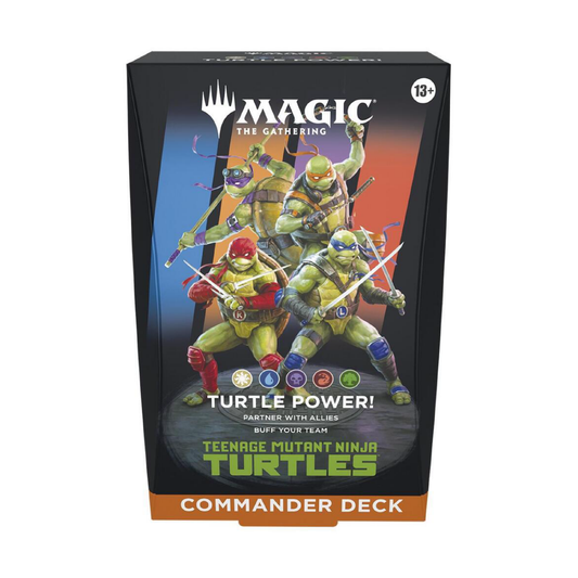 Magic The Gathering: Teenage Mutant Ninja Turtles Turtle Power! Commander Deck