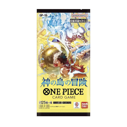 One Piece Card Game: Adventure on Kami’s Island Japanese Booster Pack OP15