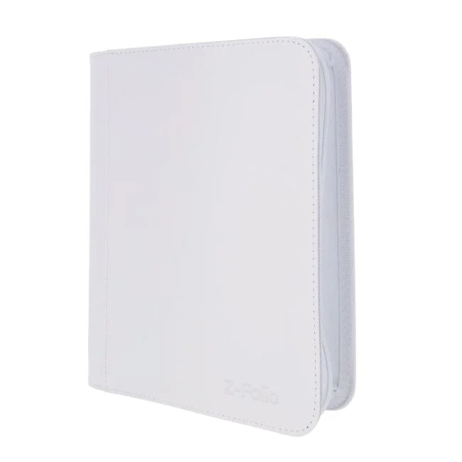 BCW Z-Folio 4-Pocket LX Toploader Binder White