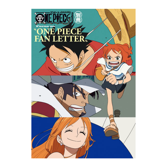 One Piece Fan Letter Magazine w/Promo Card