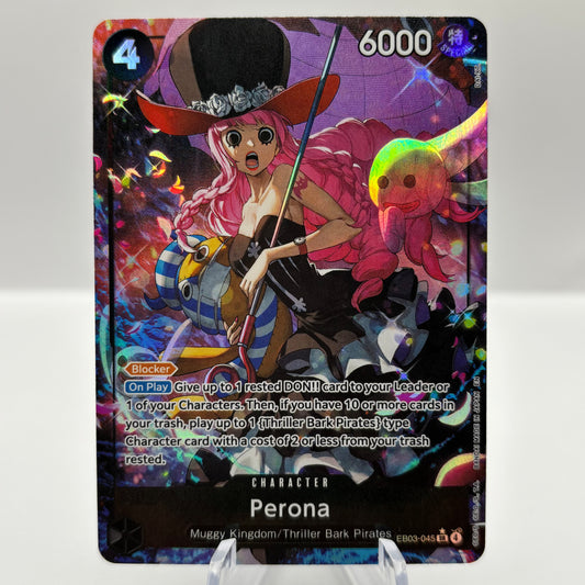 Perona (045) (Alternate Art) - Extra Booster: One Piece Heroines Edition Single Card