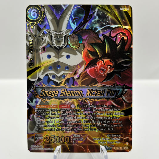 Omega Shenron, Wicked Fury - Fearsome Rivals Single Card