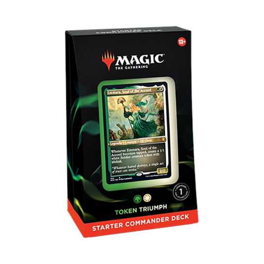 Magic The Gathering: Token Triumph Starter Commander Deck