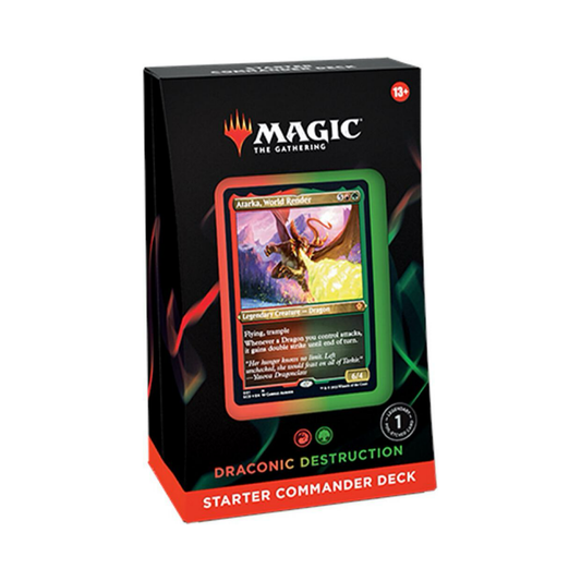 Magic The Gathering: Draconic Destruction Starter Commander Deck