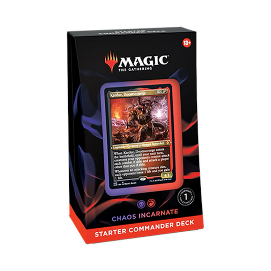 Magic The Gathering: Chaos Incarnate Starter Commander Deck