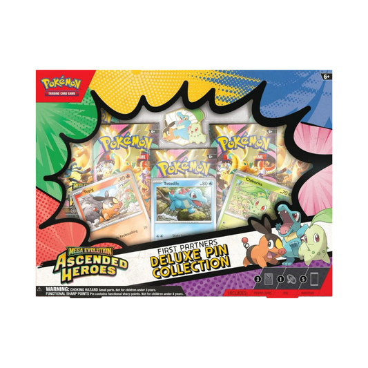 Pokémon TCG: Ascended Heroes First Partners Deluxe Pin Collection