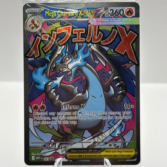 Mega Charizard X ex - 023 - ME: Mega Evolution Promo (MEP) Single Card