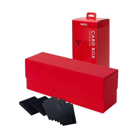 Vault X Exo-Tec® Card Box 450+ Fire Red