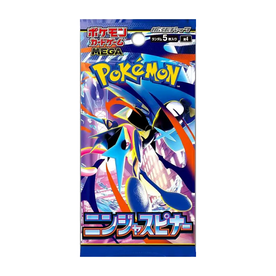 Pokemon TCG: Ninja Spinner ME04 Japanese Booster Pack