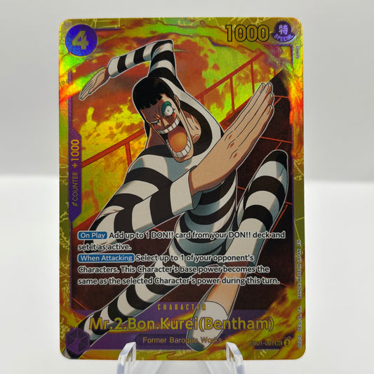 Mr.2.Bon.Kurei (Bentham) - Extra Booster: Memorial Collection (EB-01)
