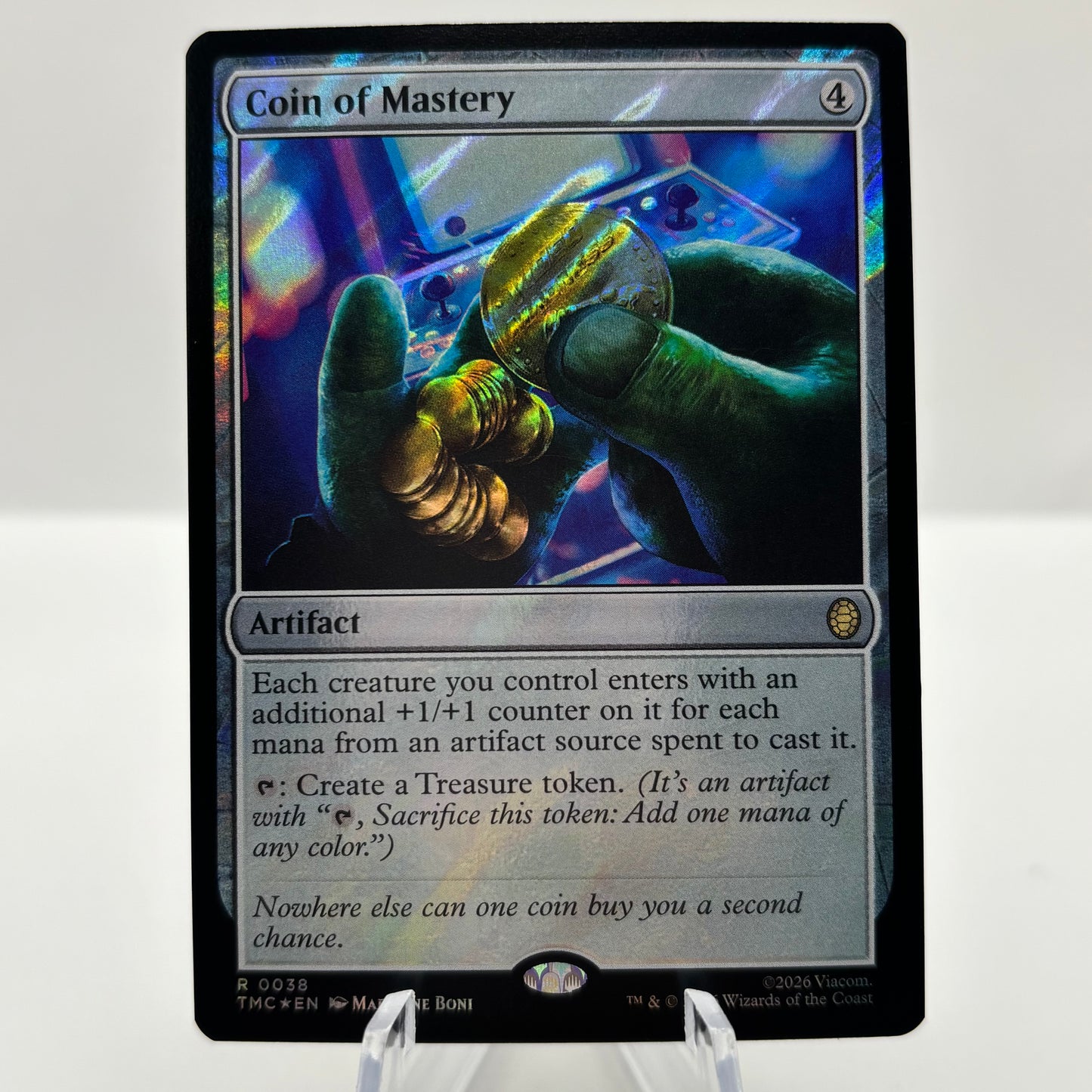 Coin of Mastery (Surge Foil) - Commander: Teenage Mutant Ninja Turtles (TMC)