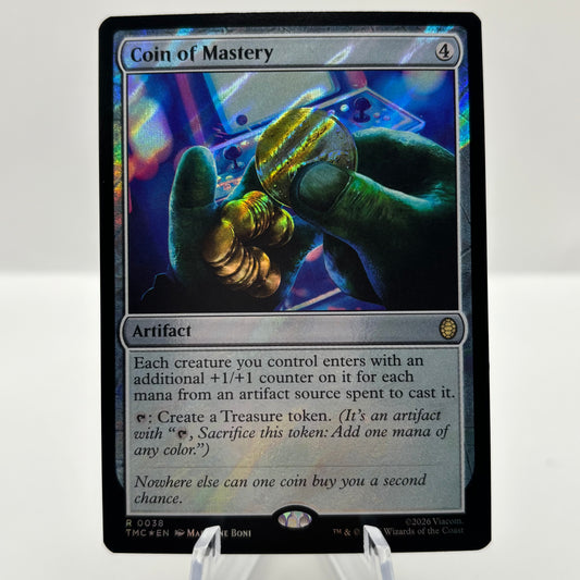 Coin of Mastery (Surge Foil) - Commander: Teenage Mutant Ninja Turtles (TMC)