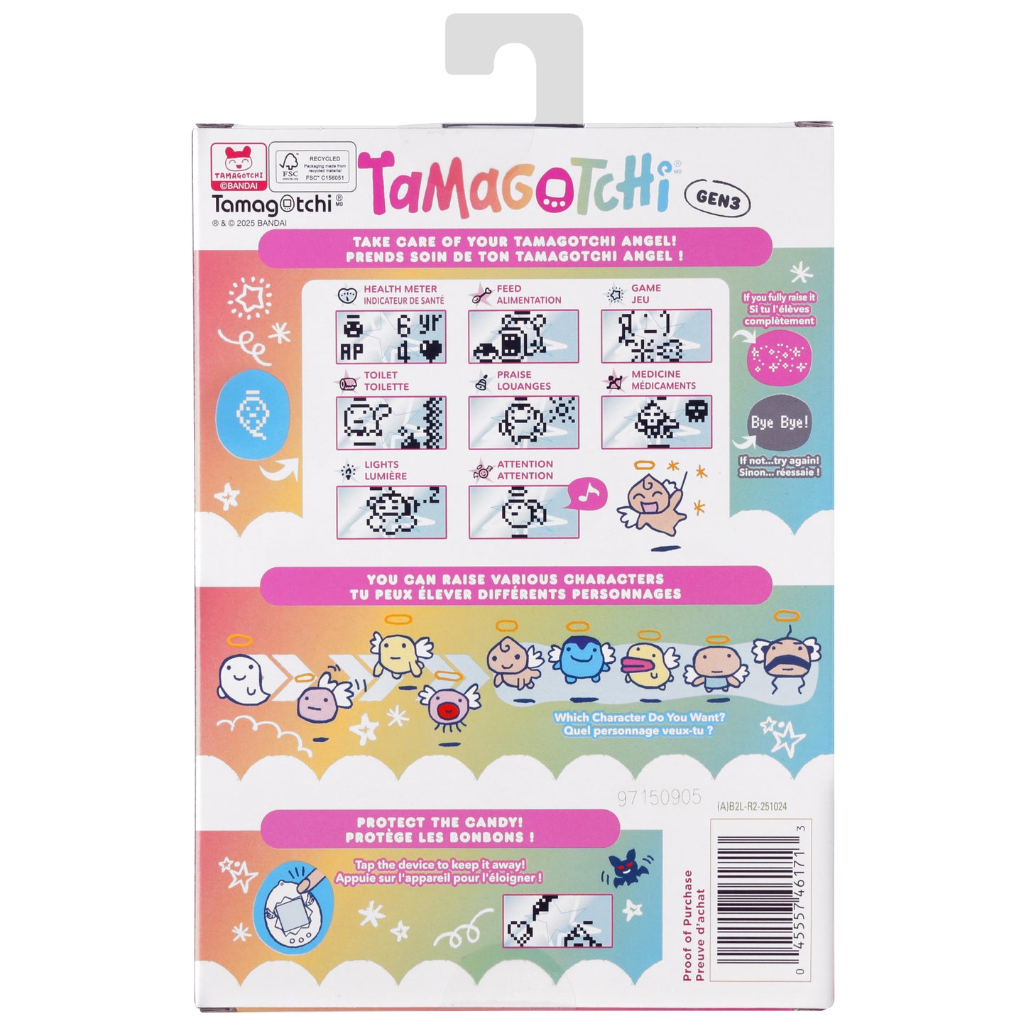 Original Tamagotchi Angel Night Garden