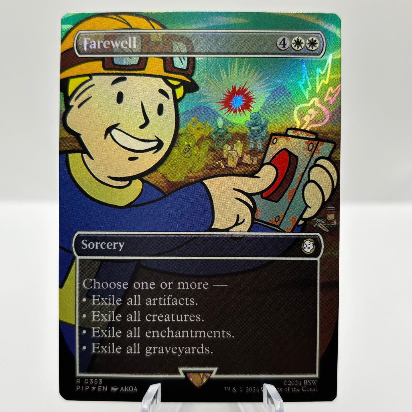 Farewell (Borderless) - Universes Beyond: Fallout Single Card