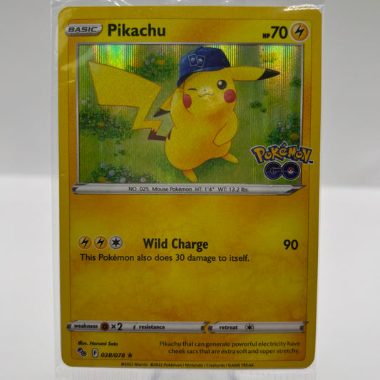 Pikachu (28) - Pokemon GO Pr Single Card