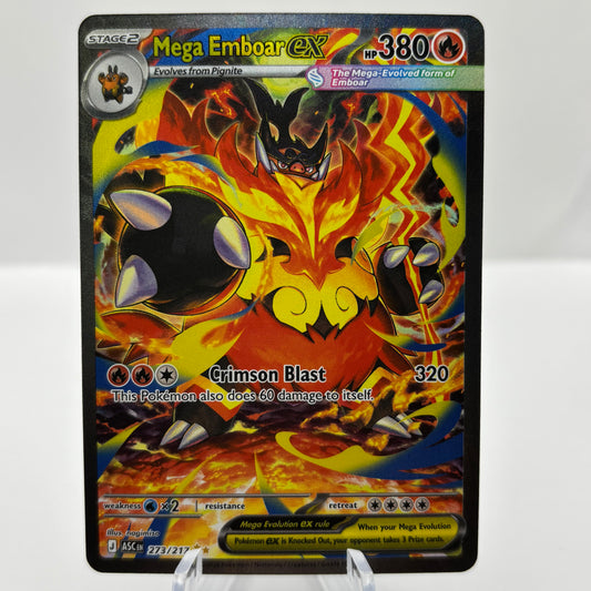 Mega Emboar ex - 273/217 - ME: Ascended Heroes Single Card