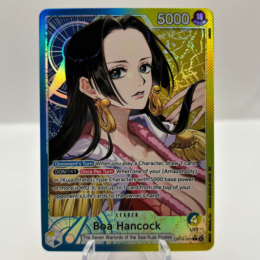 Boa Hancock - OP14-041 (Alternate Art) - The Azure Sea's Seven Single Card