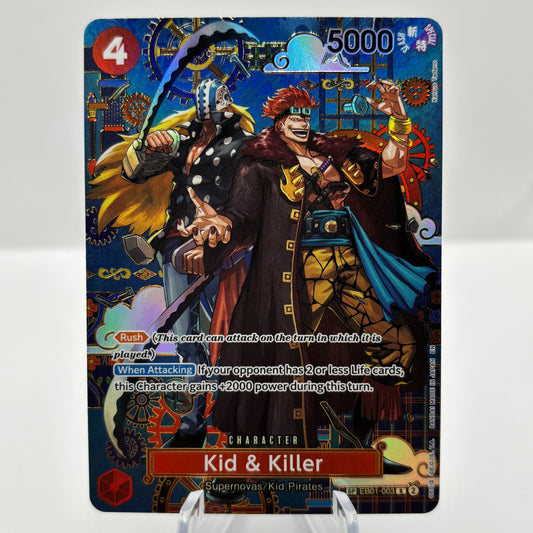 Kid & Killer - EB01-003 (SP) - The Azure Sea's Seven Single Card