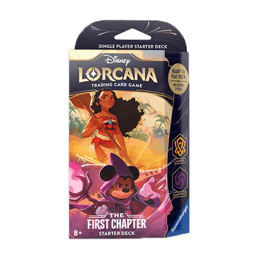 Lorcana TCG: First Chapter Starter Deck Amber & Amethyst