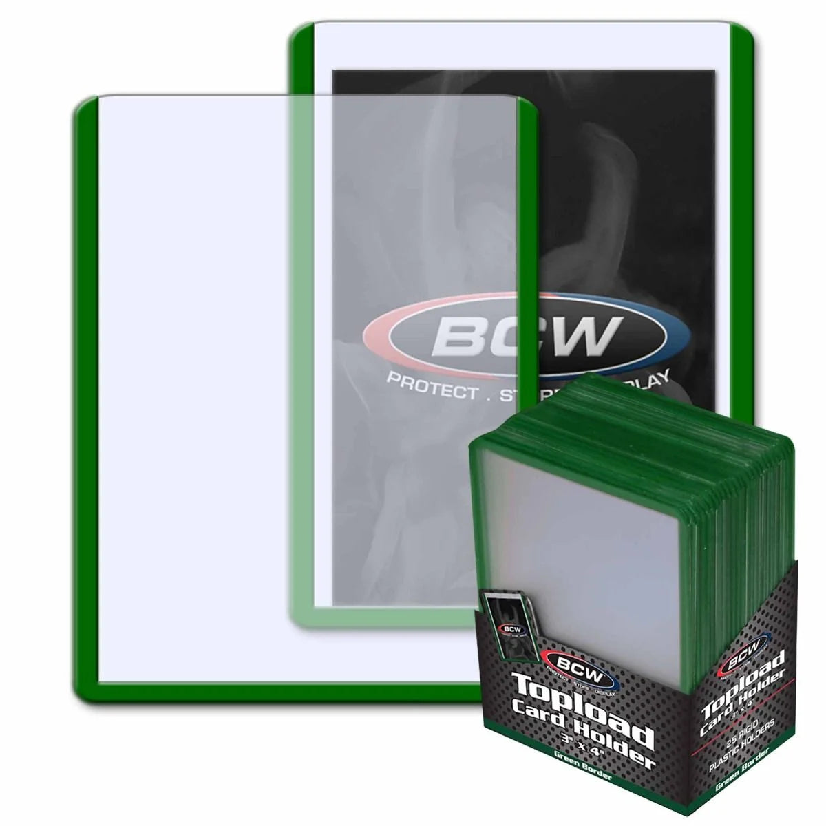 BCW Regular Toploaders Colored Border 25 Pack