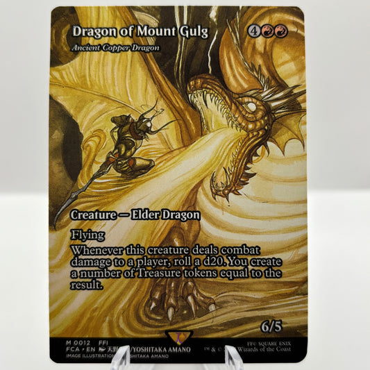 Dragon of Mount Gulg - Ancient Copper Dragon (Showcase) - FINAL FANTASY: Through the Ages Single Card