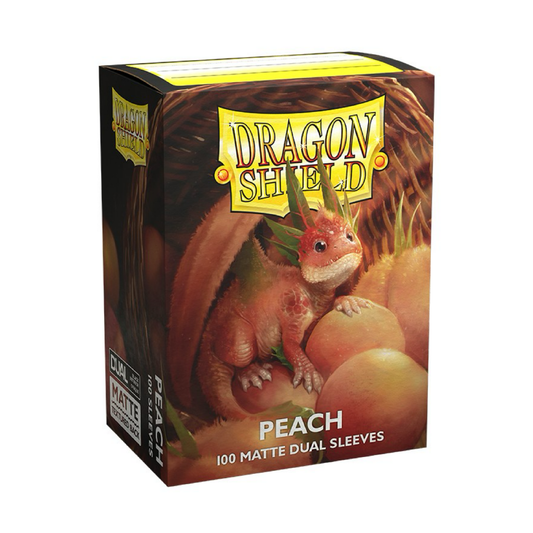 Dragon Shield Peach Piip Matte Sleeves