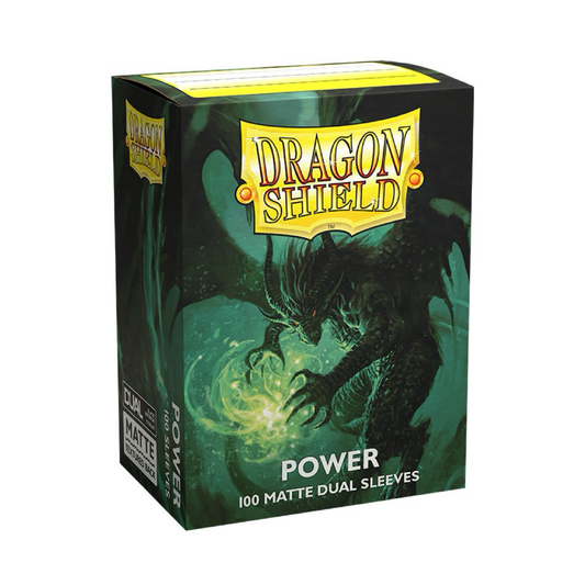 Dragon Shield Power Green Matte Sleeves