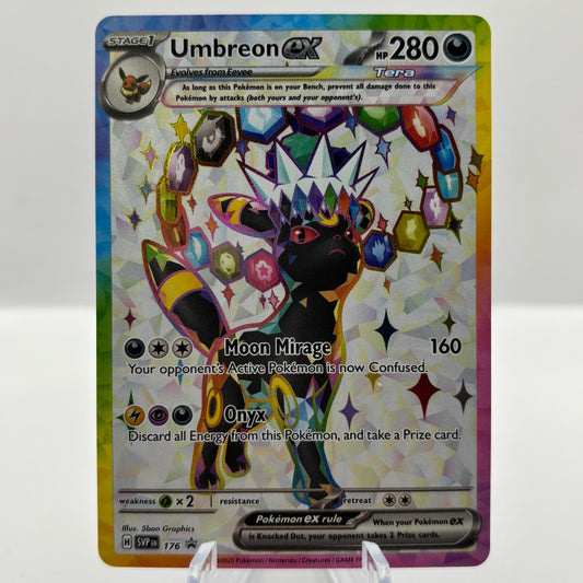 Umbreon ex - 176 - SV: Scarlet & Violet Unsealed Pr Single Card