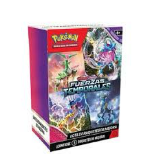 Pokemon TCG: Scarlet & Violet Temporal Forces Spanish Booster Bundle