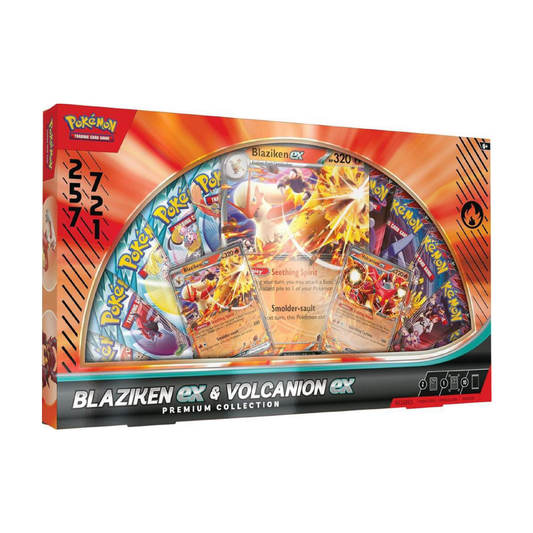 Pokemon TCG: Blaziken ex & Volcanion ex Premium Collection