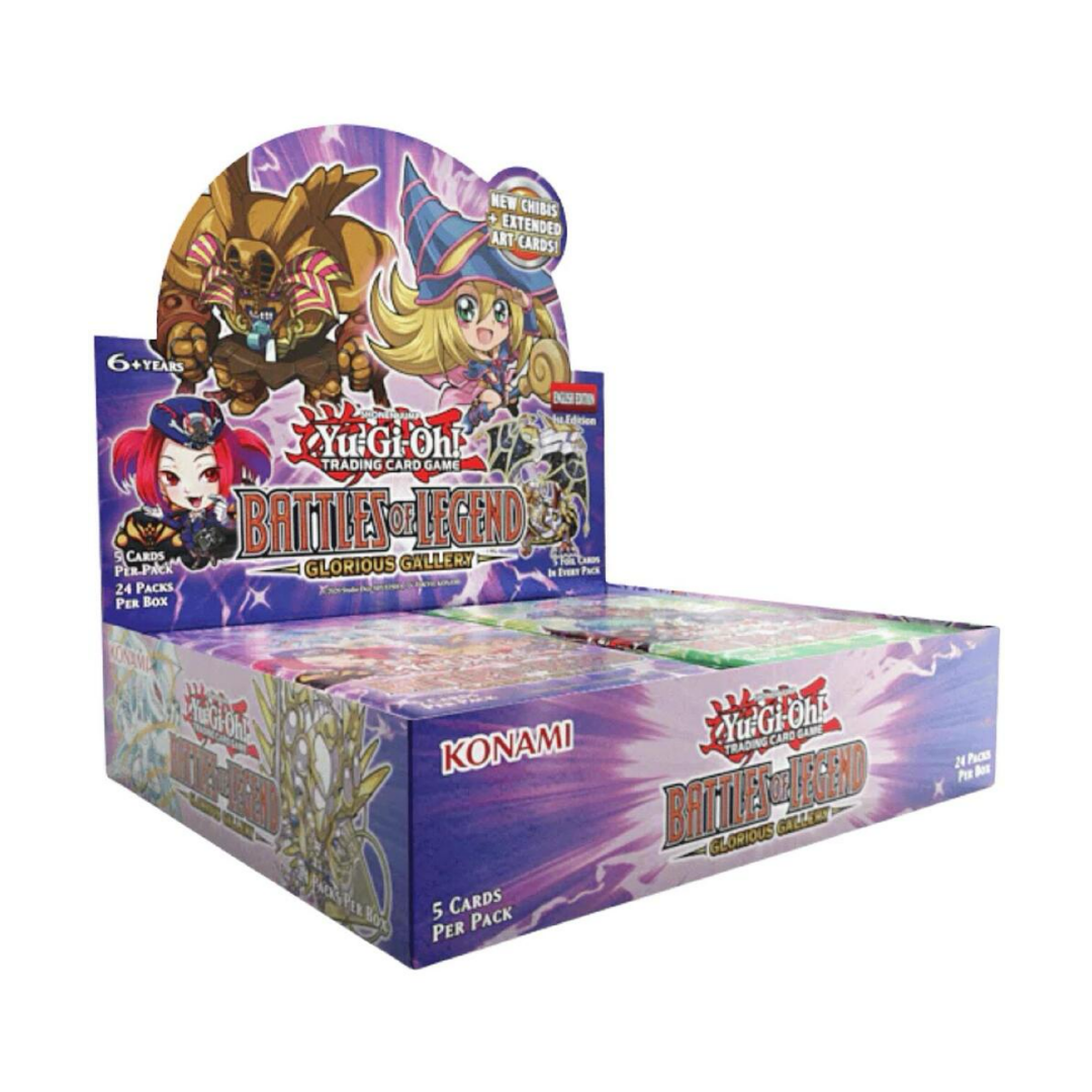 Yu-Gi-Oh TCG: Battles of Legend: Glorious Gallery Booster Box 1st Edition
