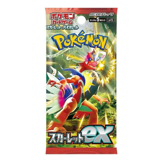 Pokémon TCG: Scarlet ex Japanese Booster Pack