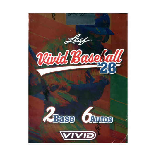 2026 Leaf Vivid Baseball Hobby Edition