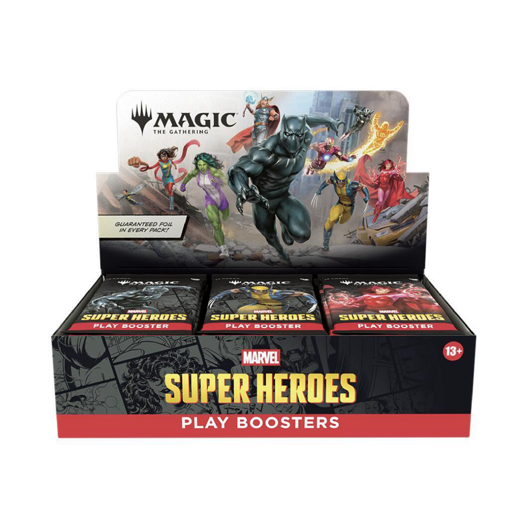 Magic The Gathering: Marvel Super Heroes Play Booster Box
