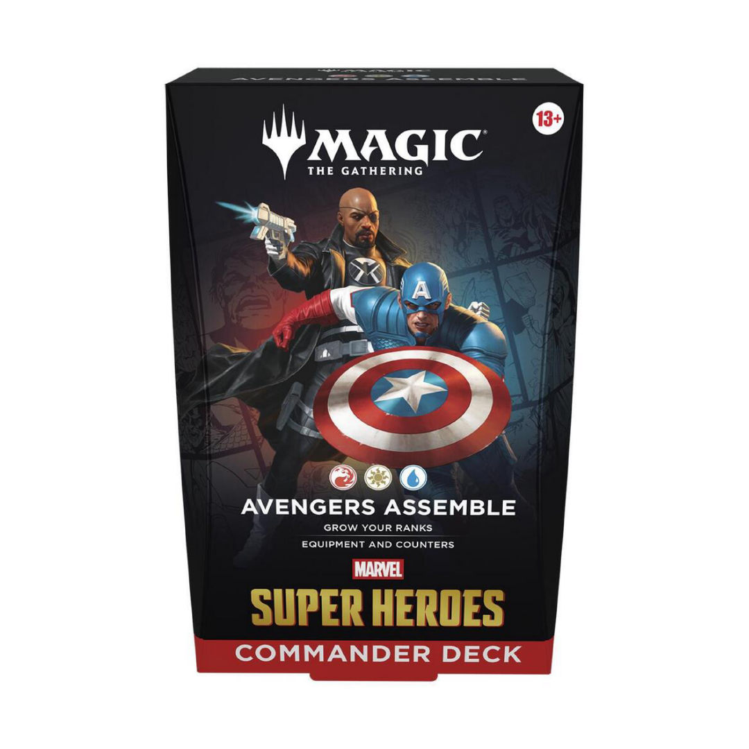 Magic The Gathering: Marvel Super Heroes Commander Deck Avengers Assemble