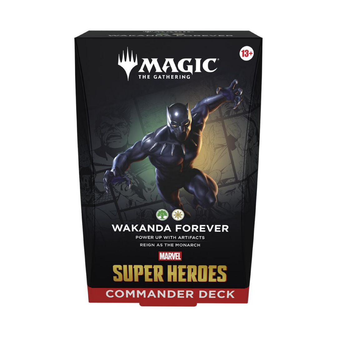 Magic The Gathering: Marvel Super Heroes Commander Deck Wakanda Forever