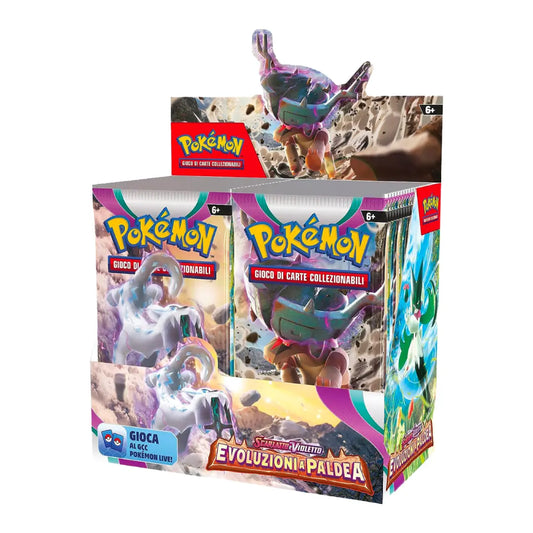Pokemon TCG: Evoluzioni A Paldea Italian Booster Box