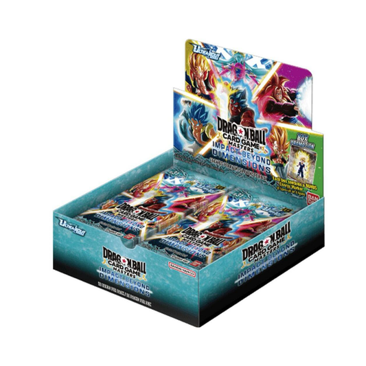 Dragon Ball Masters Impact Beyond Dimensions Booster Box BT31