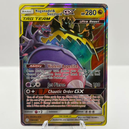 Naganadel & Guzzlord GX - SM - Cosmic Eclipse Single Card